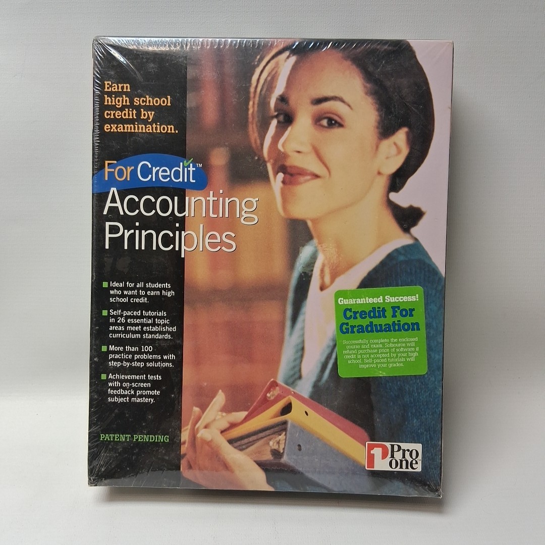 For Credit Accounting Principles software by ProOne