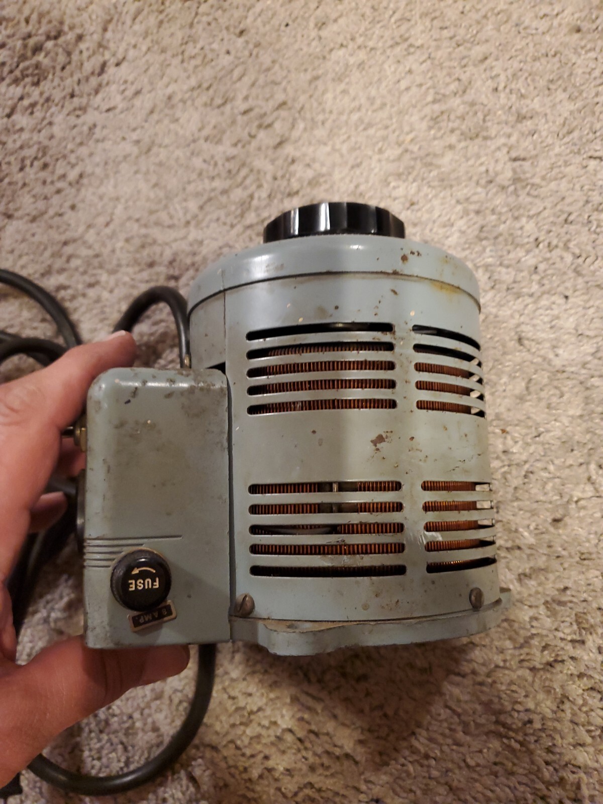 Powerstat Variable transformer Type 116 0-140 volt 1 KVA