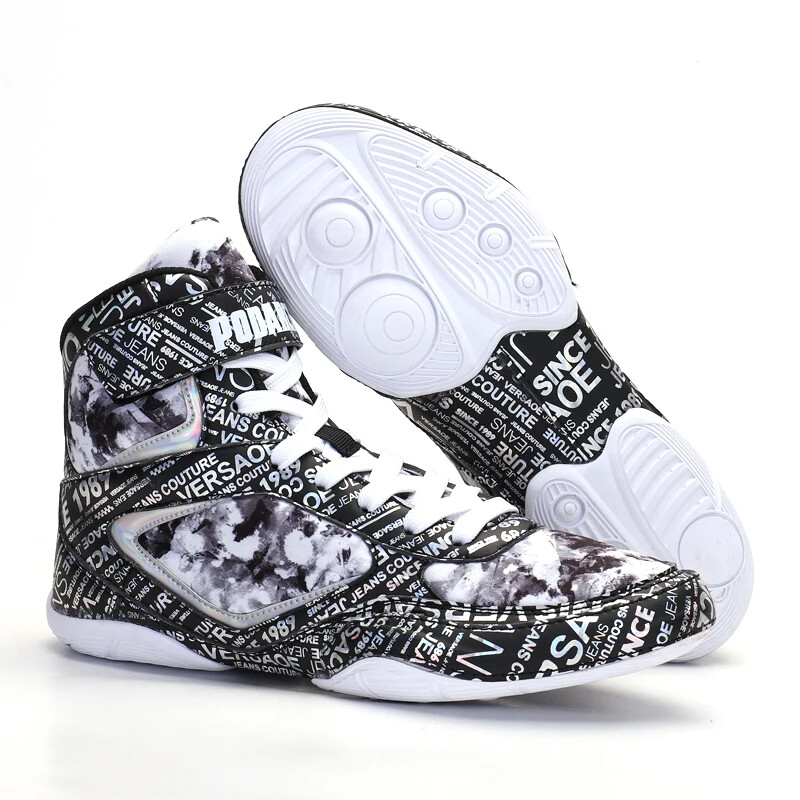 Men's Professional Lightweight Boxing Boots Training Anti Slip Wrestling Boots