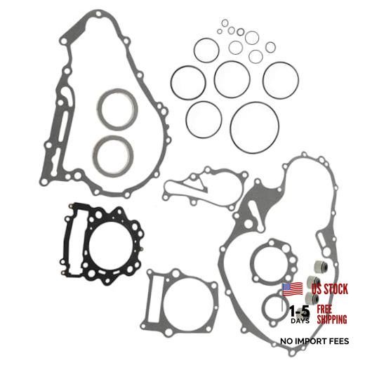 Replacement Gasket Set with Valve Seals for Yamaha Raptor 700 700R 2006-2014