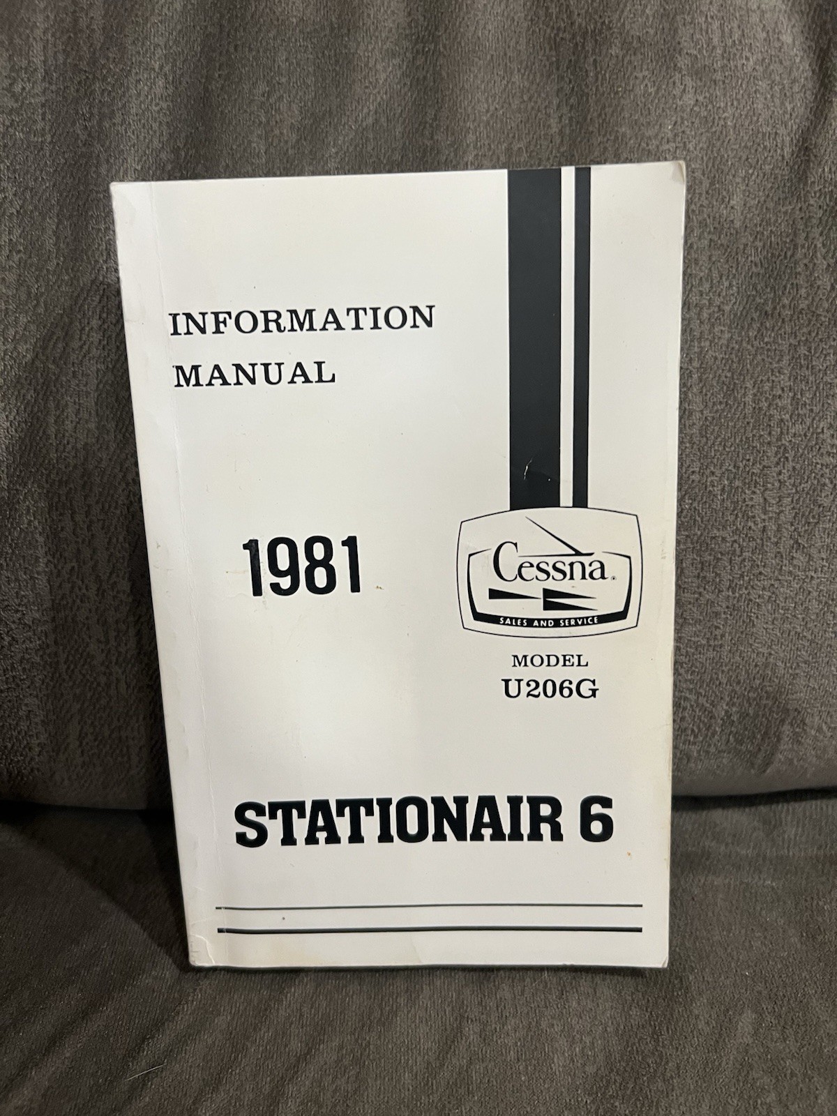 1981 Cessna U206G Stationair 6 Pilot's Information Manual