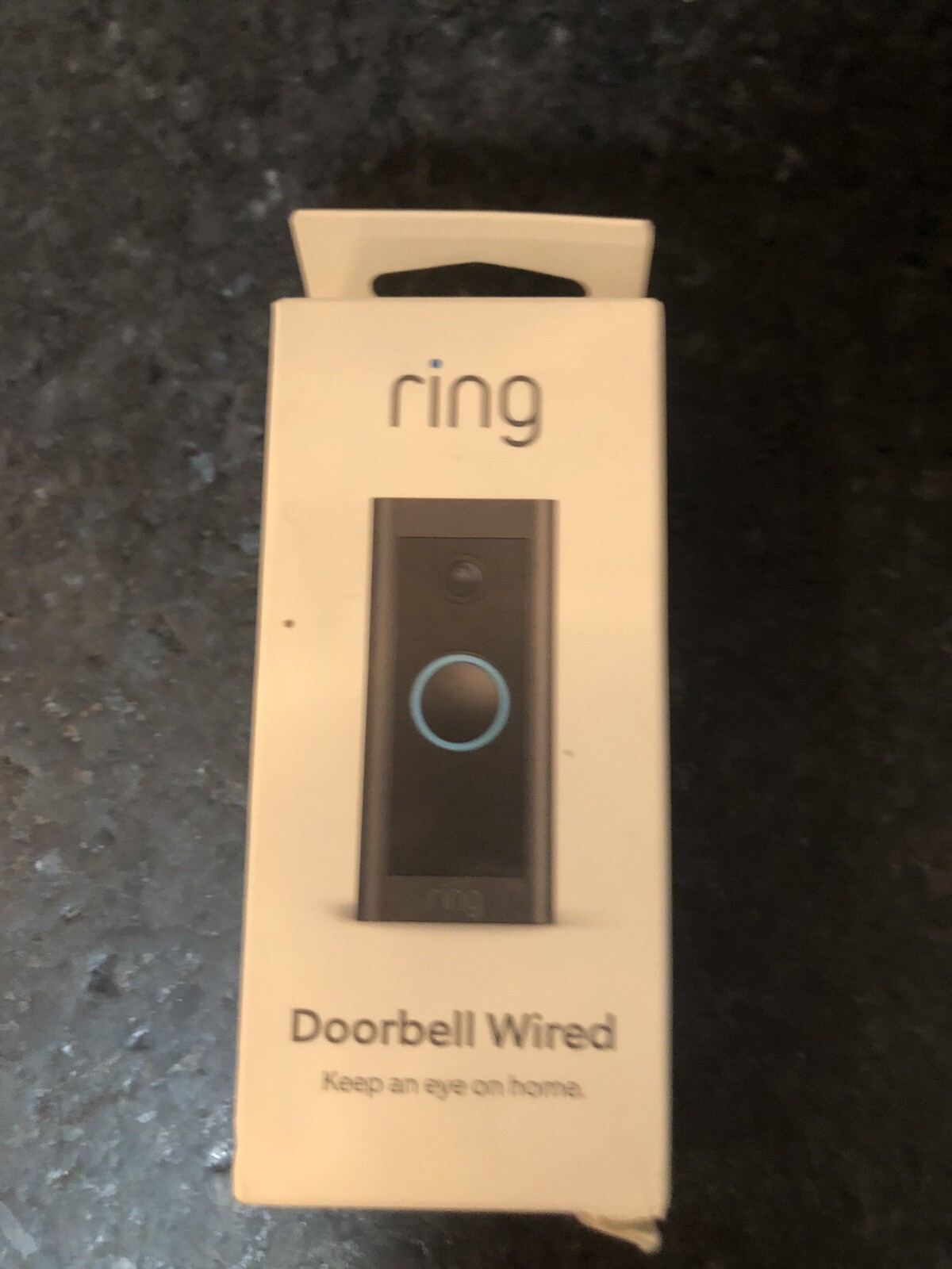 NEW Ring Smart HD Video Doorbell Security Wired WiFi Camera Night Vision Black