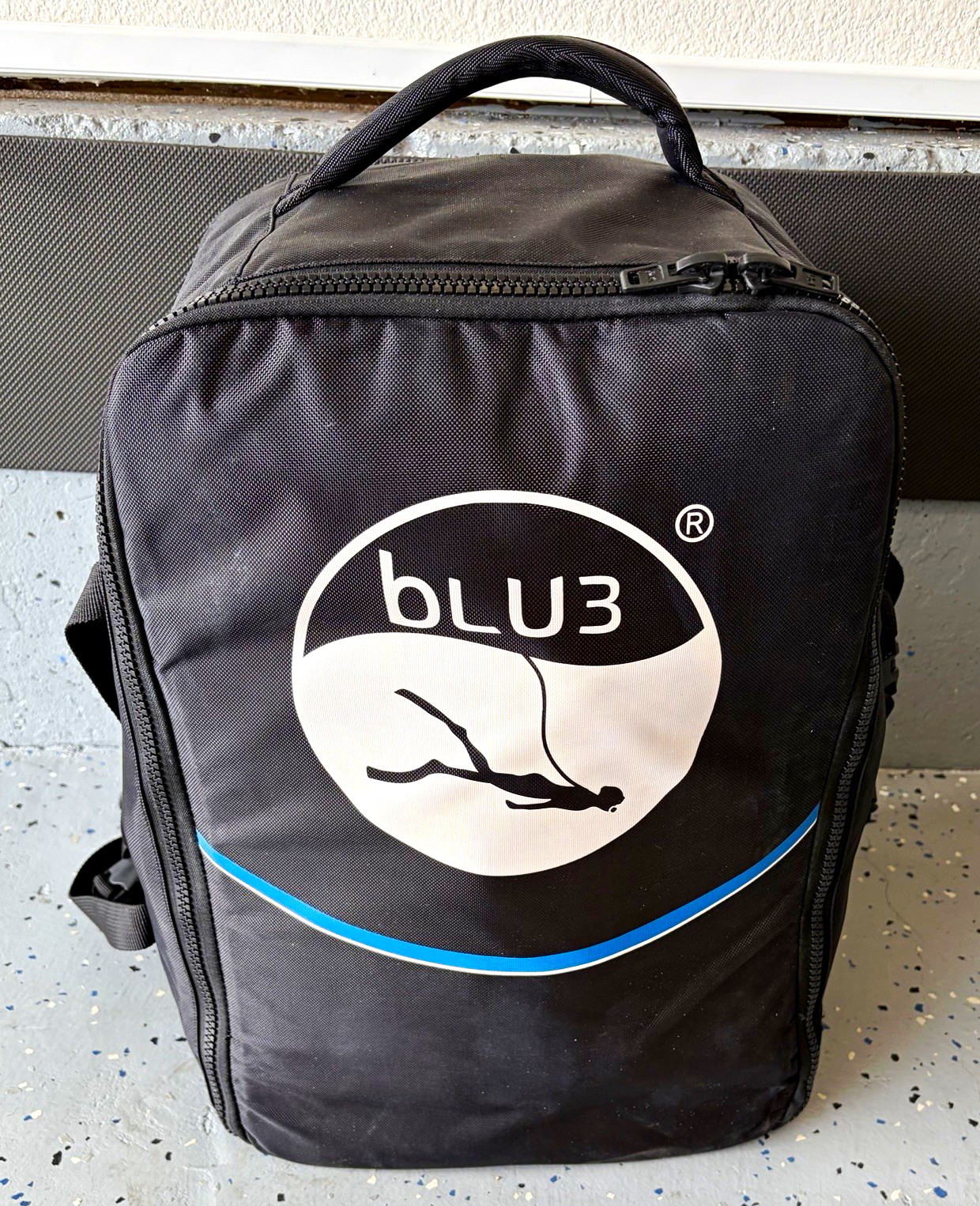 BLU3 NOMAD Minu Portable Tankless Scuba Air Supply System Kit w/ Backpack Bag