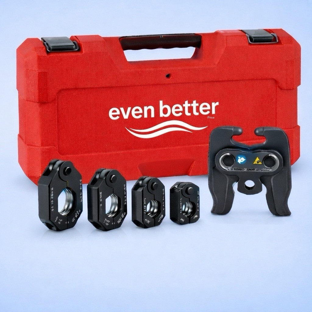 ONLY FOR Milwaukee M18! Press Tool Kit with Case, 1/2"-1-1/4" Press Jaws