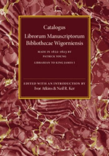 Patrick Young Catalogus Librorum Manuscriptorum Biblioth (Paperback) (UK IMPORT)