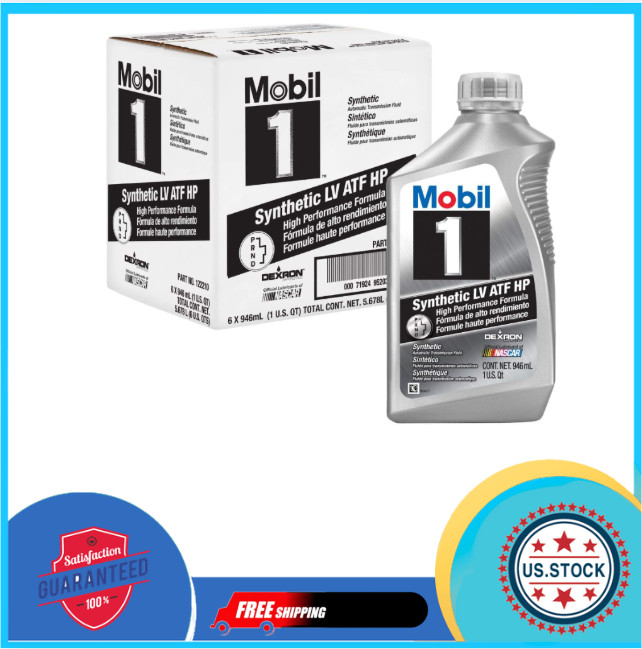 6Pack High Performance Full Synthetic LV Automatic Transmission Fluid HP, 1qt