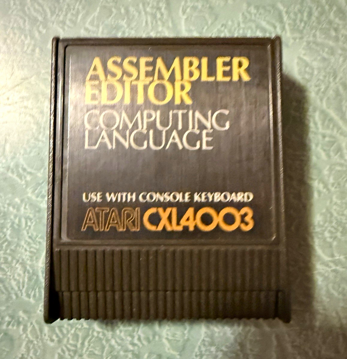 Atari Assembler Editor Cartridge for 400/800, English, CX4003