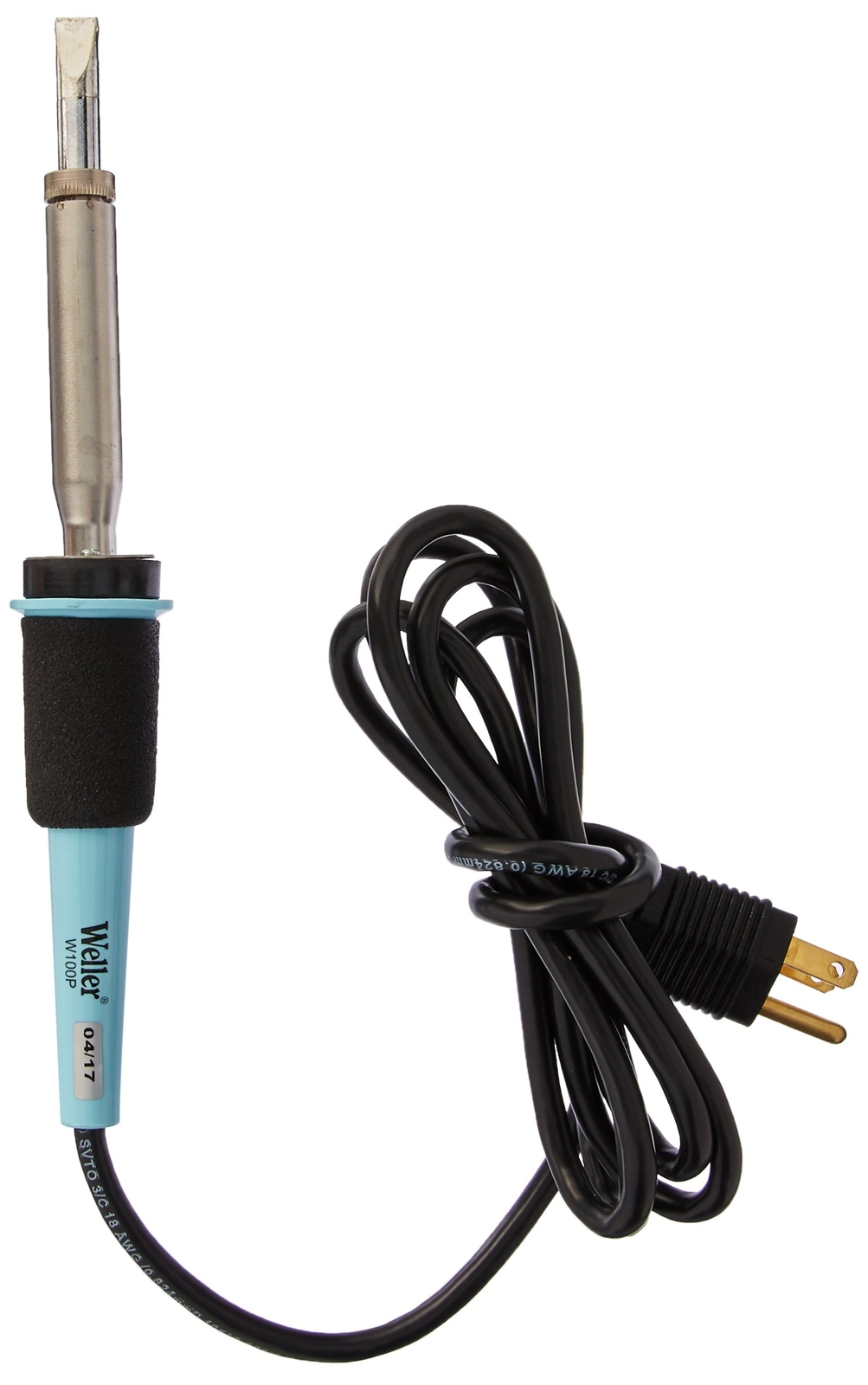 Weller W100PG Heavy Duty Soldering Iron with 3 Temperature Tips and Portable ...