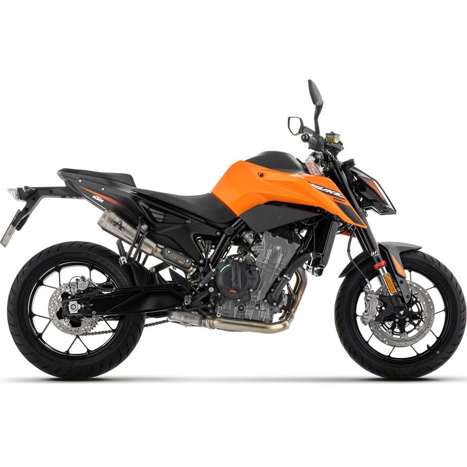 ARROW PRO-RACE STAINLESS STEEL EXHAUST TERMINAL HOMOLOGATED EURO5+ KTM 790 DUKE 25-26
