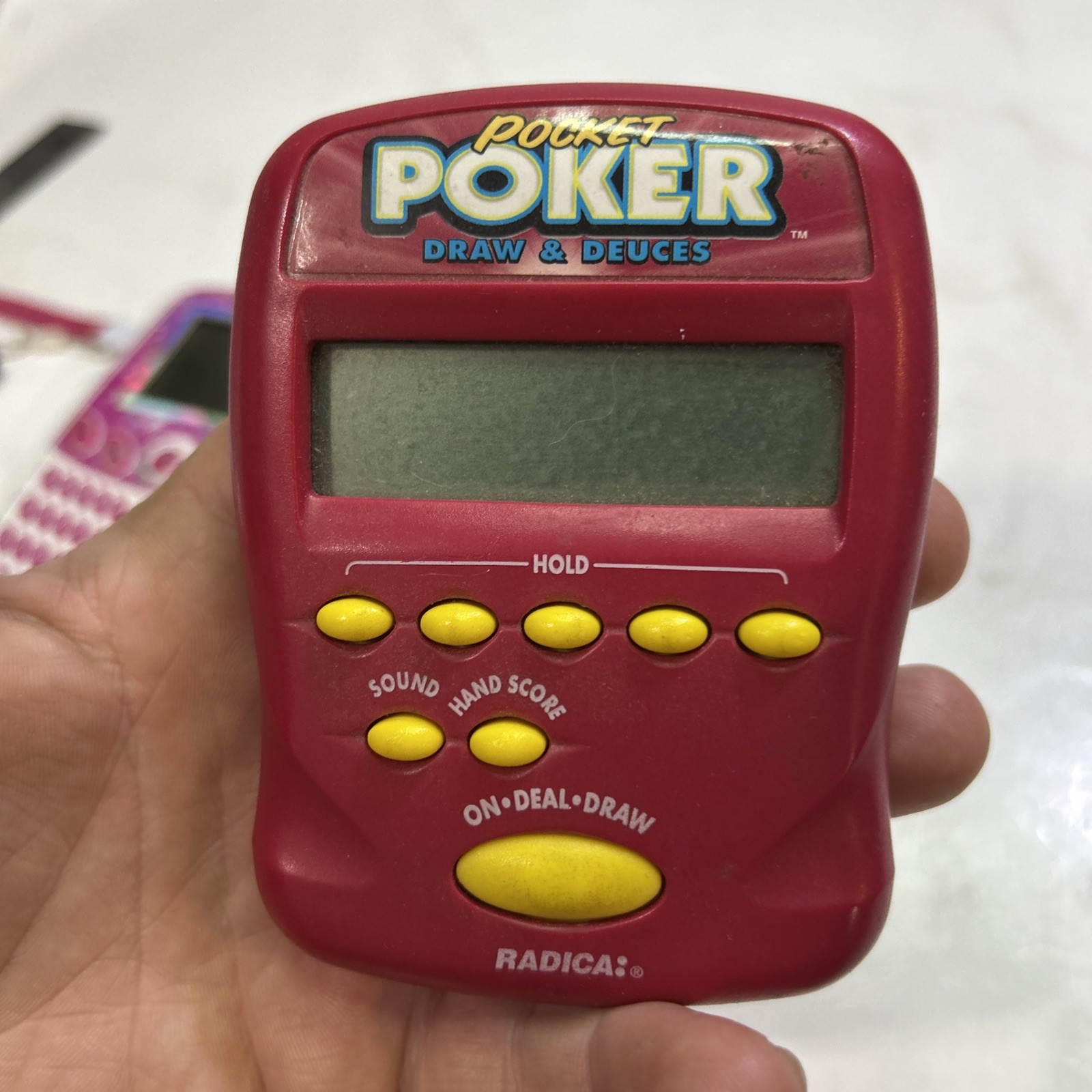 Handheld Games Barbie Hangman Poker All Work 3 Pack Bundle