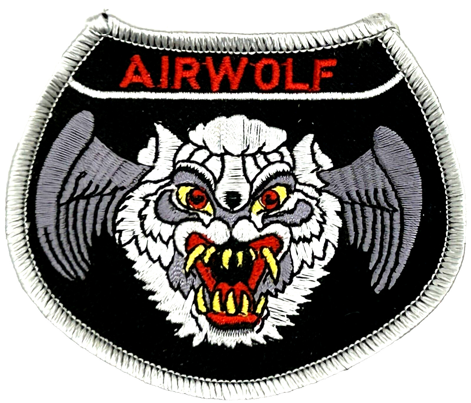 U.S. AIR FORCE AIRWOLF EMBLEM MILITARY VETERAN UNIFORM IRON ON PATCH EE-256