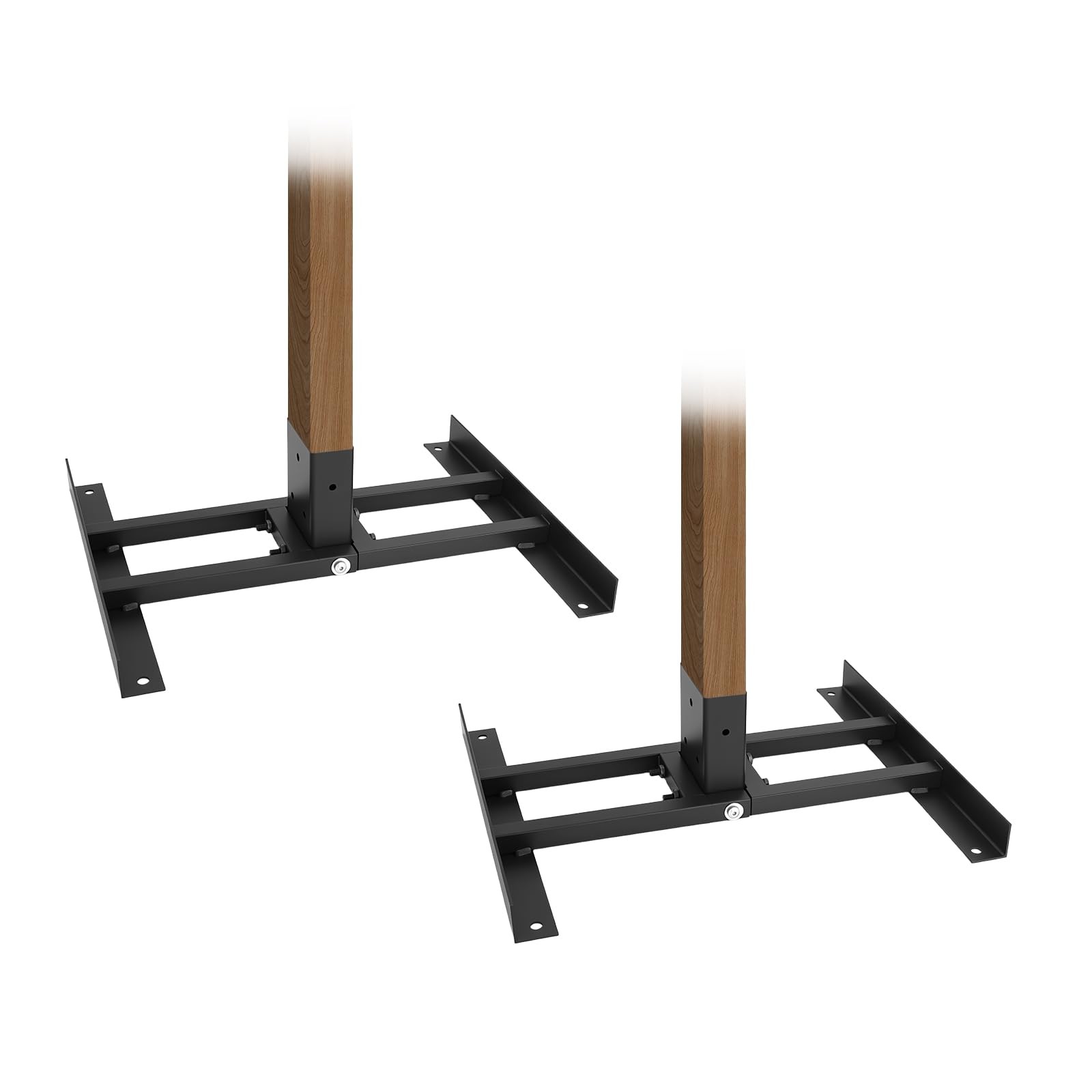 2X4 Shooting Target Stand Base, Double T-Shaped Stand-2 Set