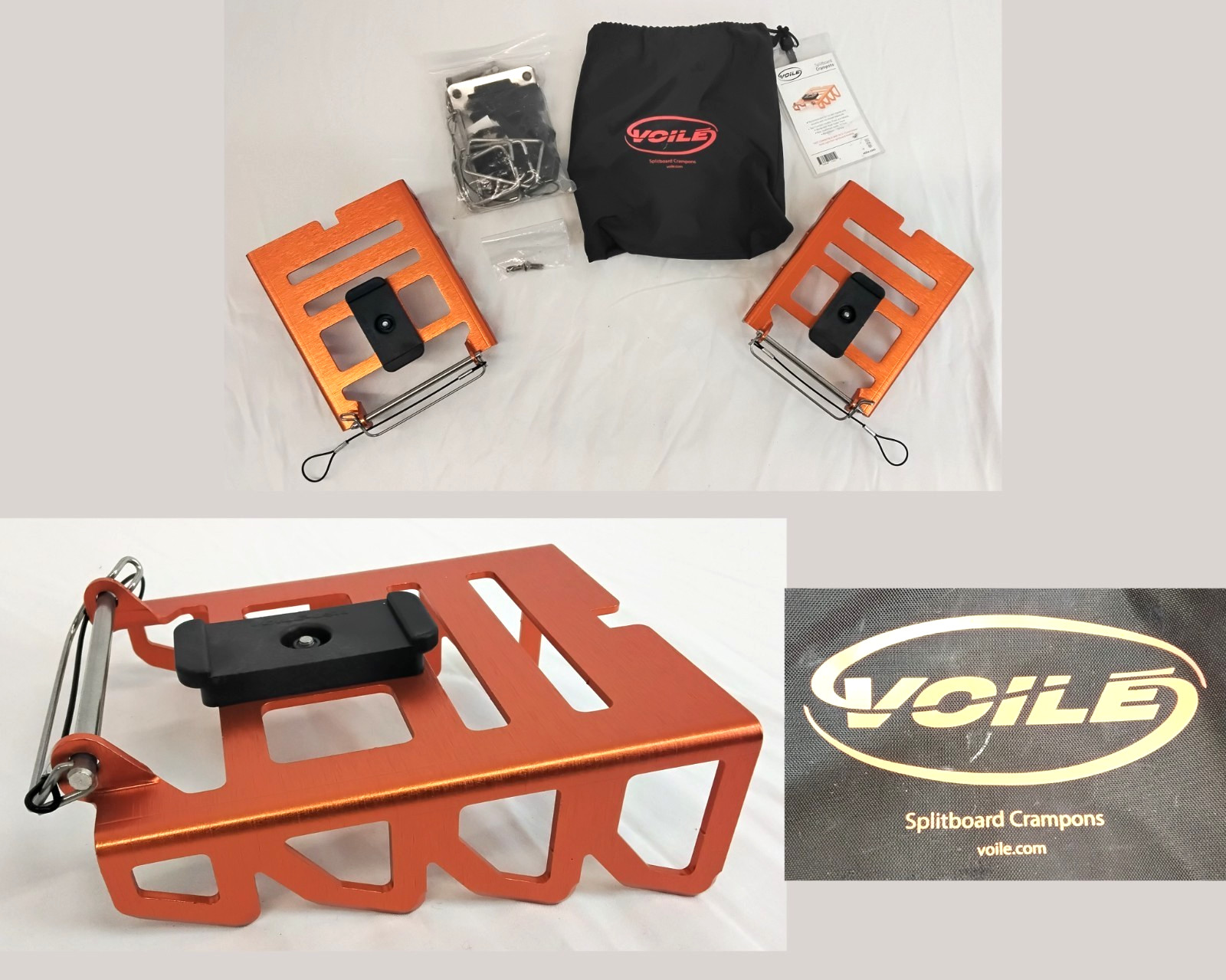 Voile Splitboard Crampons Orange w/ Accessories #W4054