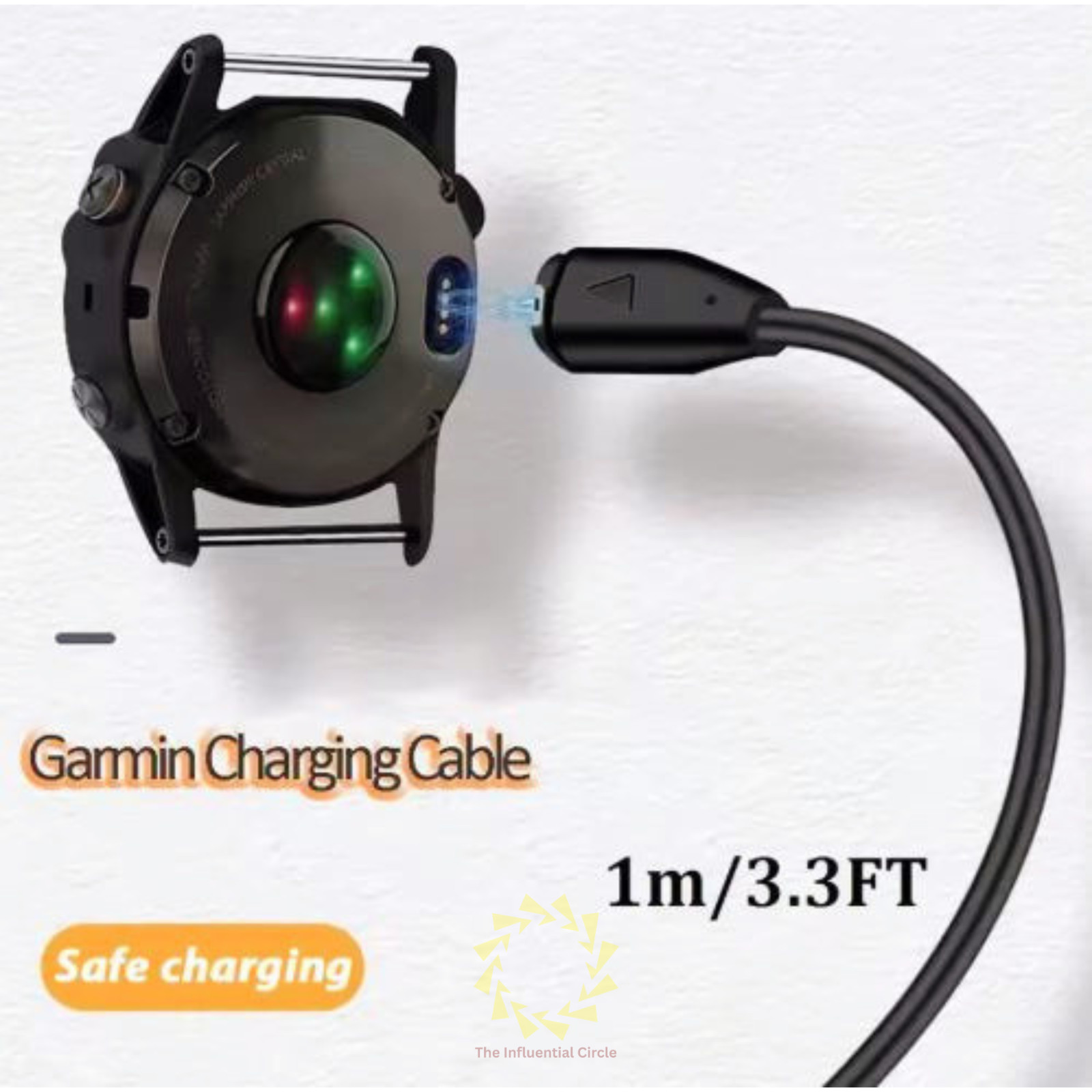 USB Charger for Vivoactive 3 Vivosport Garmin Fenix 5X Watch Charging Cable Cord