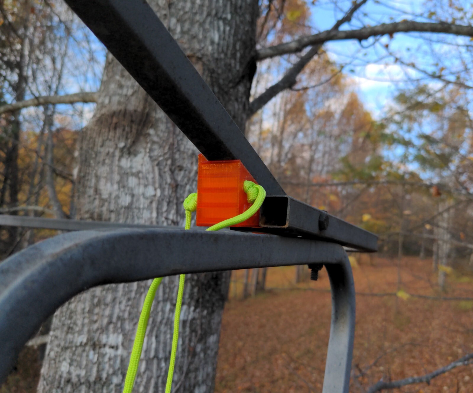 Tree stand shooting rail elevation wedge - Raise the bar! - Made in USA
