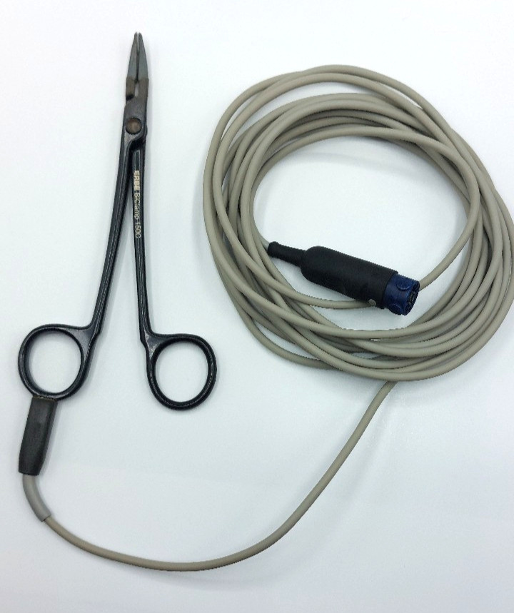 ERBE BiClamp 150C 20195-221 Bipolar Surgical Clamp  – Used, Good Condition