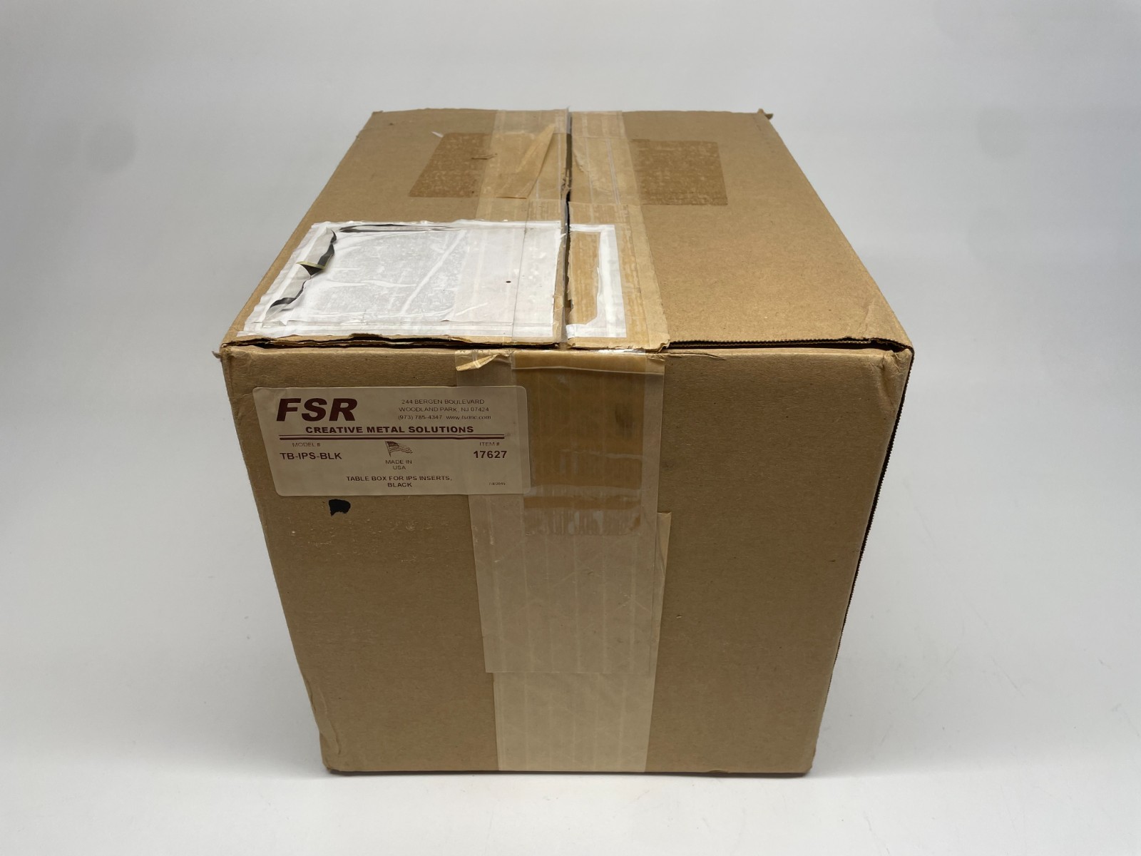 FSR TB-IPS-BLK  Tilting Table Box for IPS Inserts (17627)
