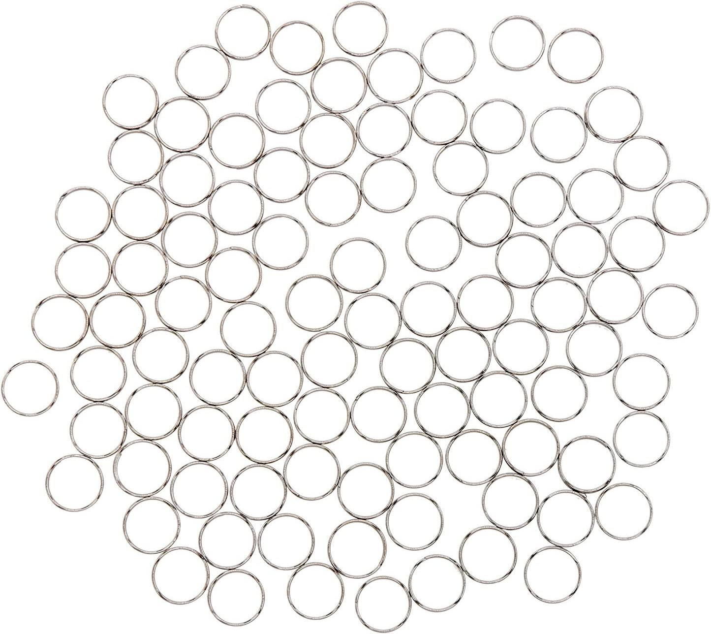ZP06 500Pcs Stainless Split Rings, Crystal Chandeliers Connectors