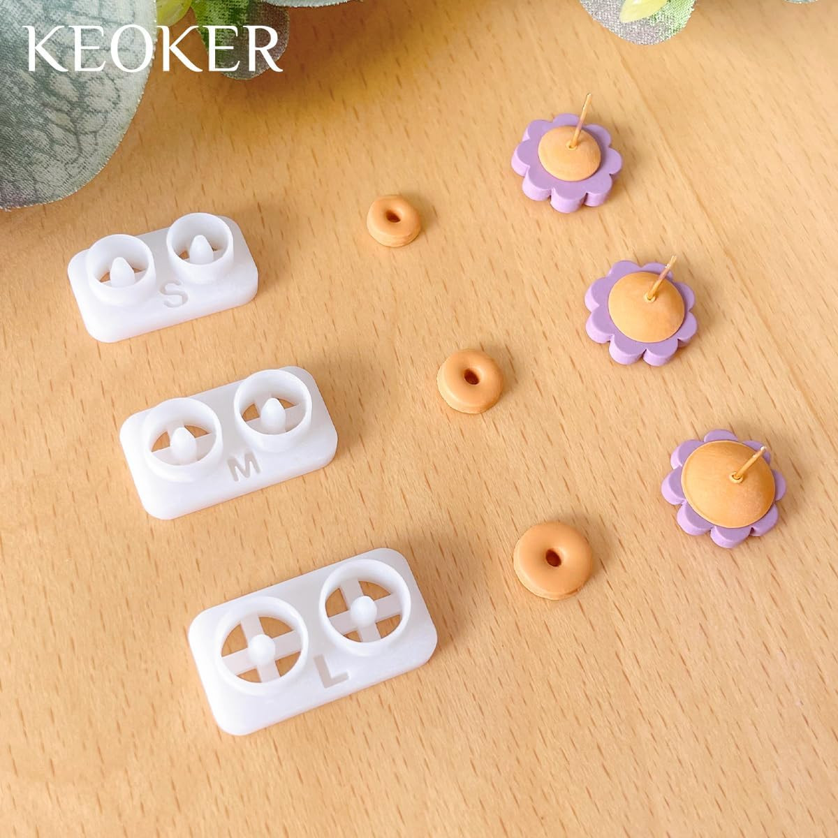 Stud Post Embedding Tool Polymer Clay Earring Polymer Clay Tools Clay Jewelry