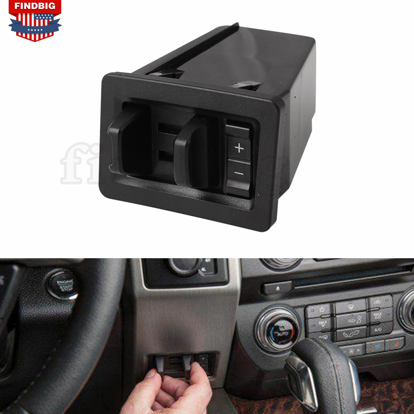In-Dash Trailer Brake Controller Module for 2015-2020 Ford F-150 JL3Z2C006AA