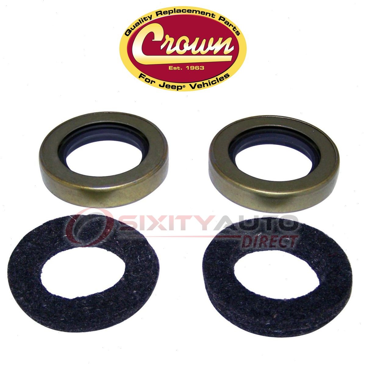 Crown Automotive Transfer Case Slip Yoke for 1951-1952 Willys 4-73 Sedan ct