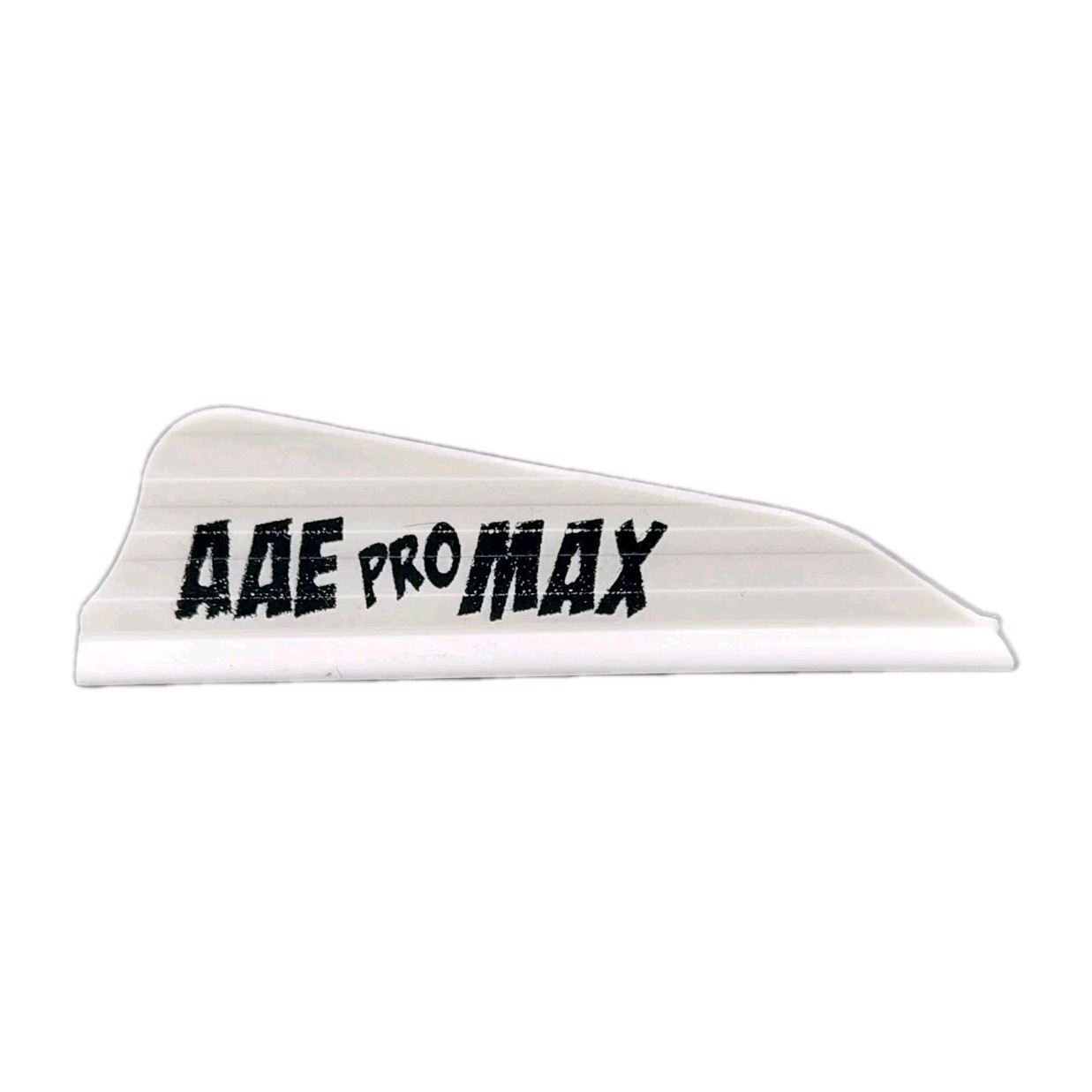 100 Pack AAE Pro Max 3D Archery Vanes: 1.7" White: USA Seller