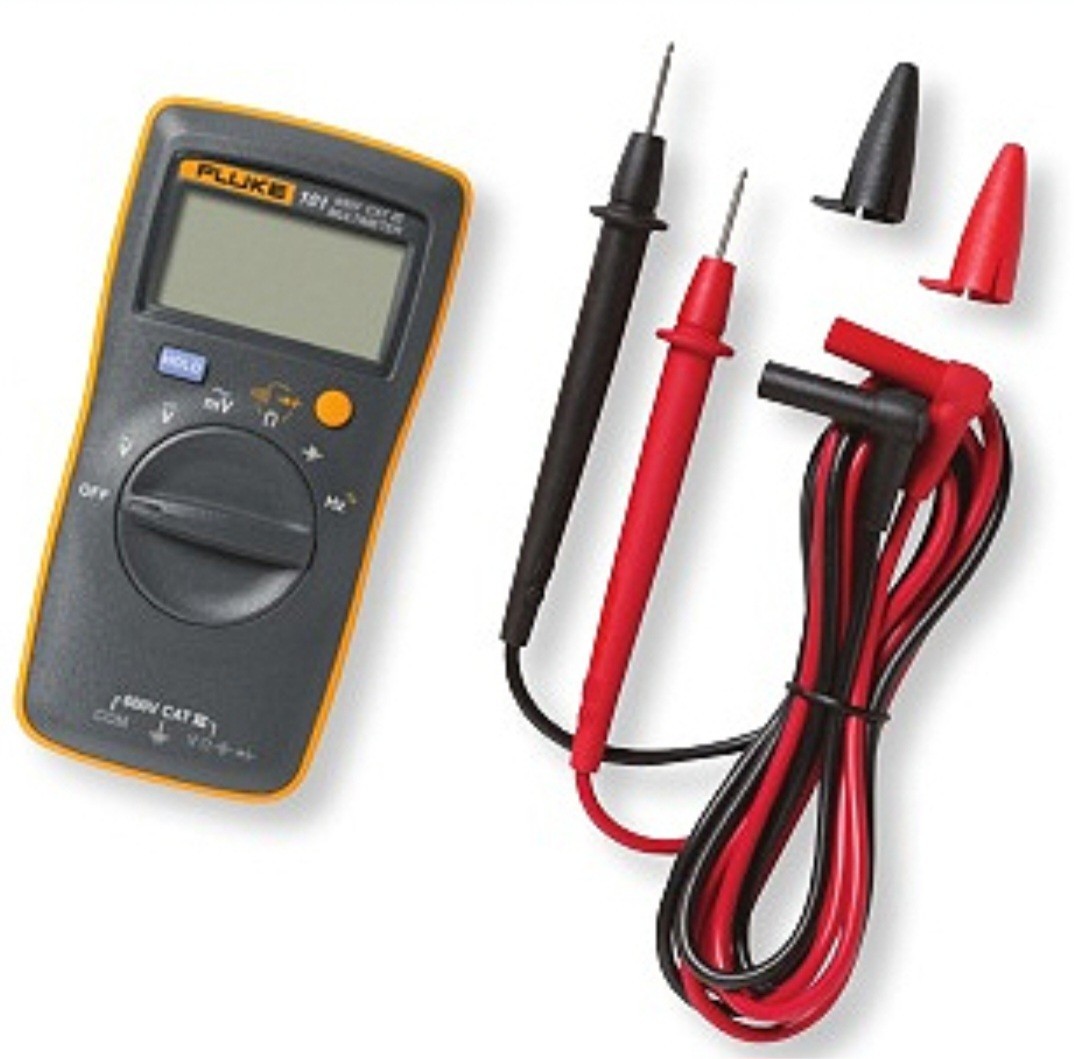 FLUKE 101 Basic Digital Multimeter Pocket Portable Meter AC DC Volt Tester
