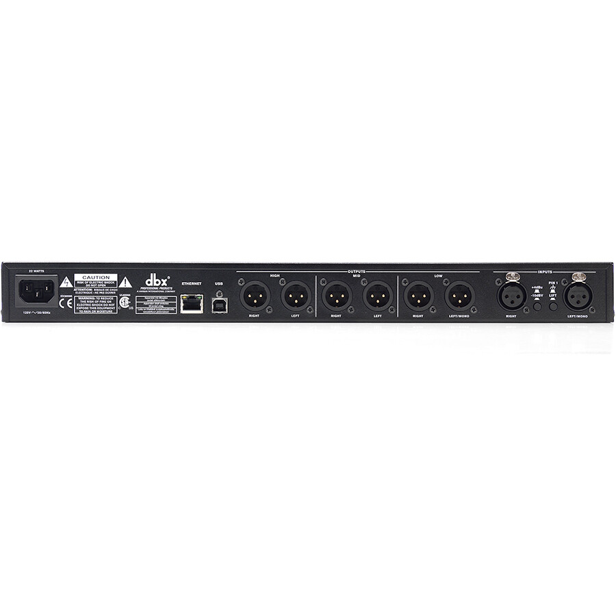 dbx DriveRack PA2 2 x 6 PA Management Processor with Display w USB , New!