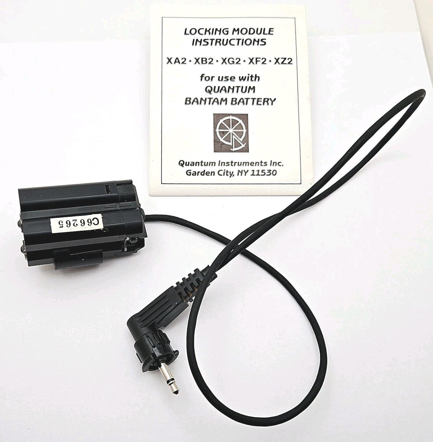Quantum Bantam Locking Module XF2 with Instruction Booklet for Bantam Battery