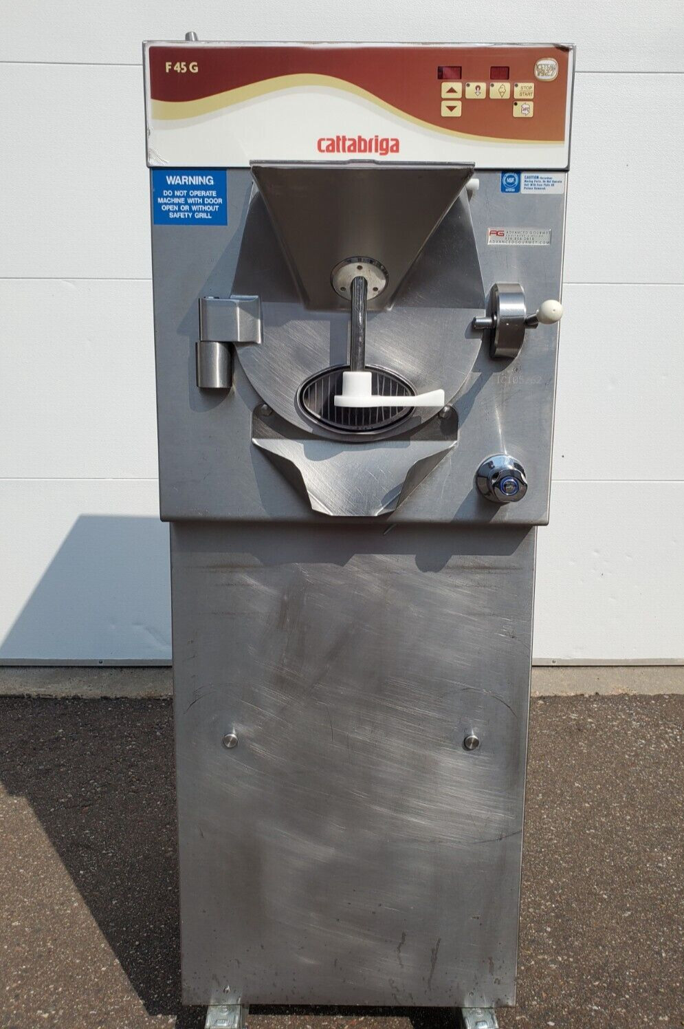 CATTABRIGA F45G Gelato Batch Freezer 15 Quarts Ice Cream Machine Carpigiani