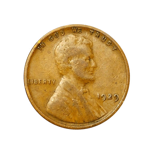 1929 Lincoln Wheat Penny Cent - G/VG Good or Better Very Nic5