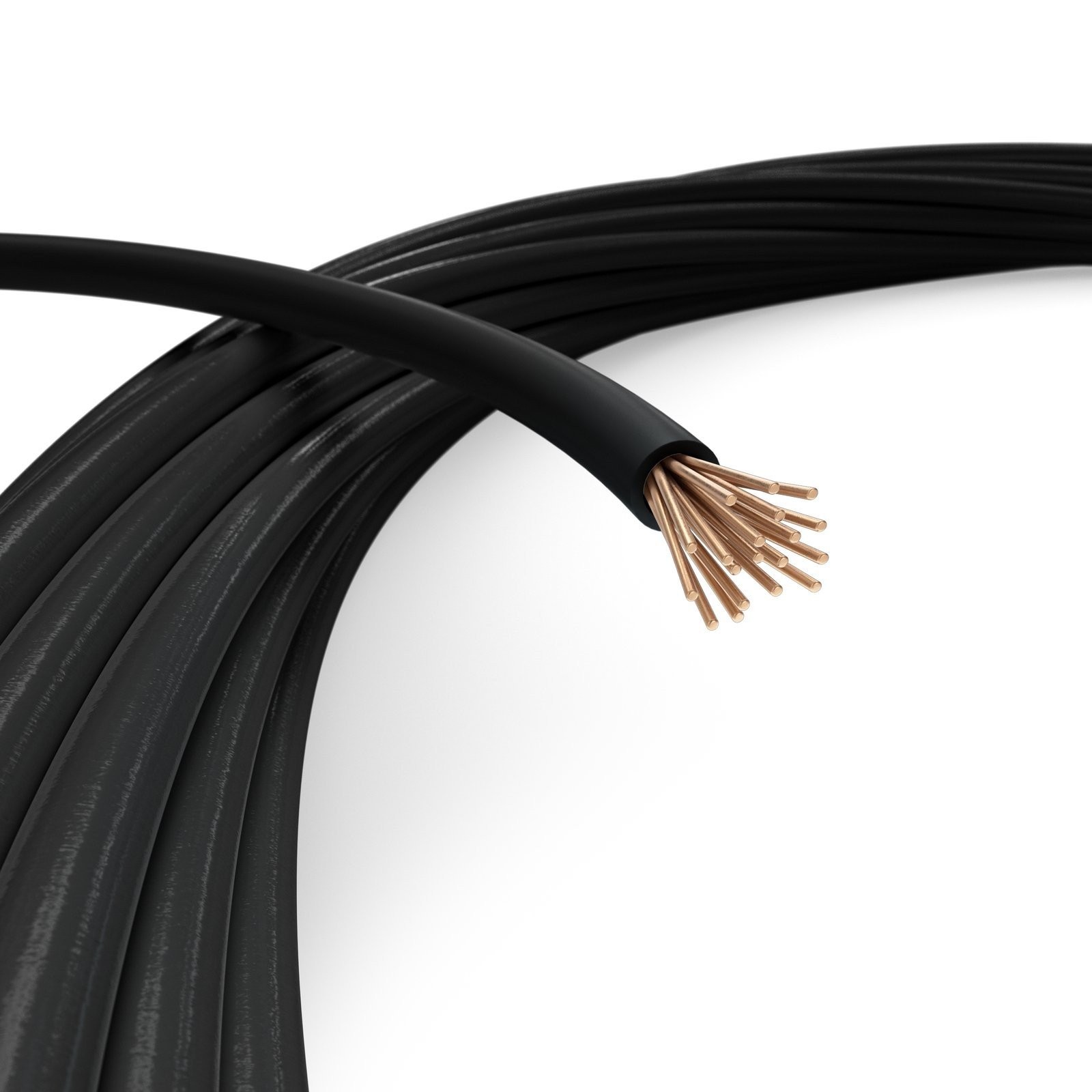 12 AWG Black THHN / THWN - Stranded Copper Electrical Wire, 150 Feet (45 Meter)