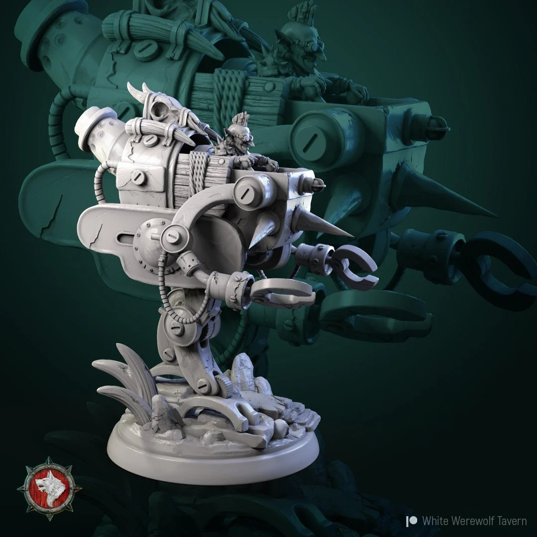 Mechanic Goblin - Resin Tabletop Miniature
