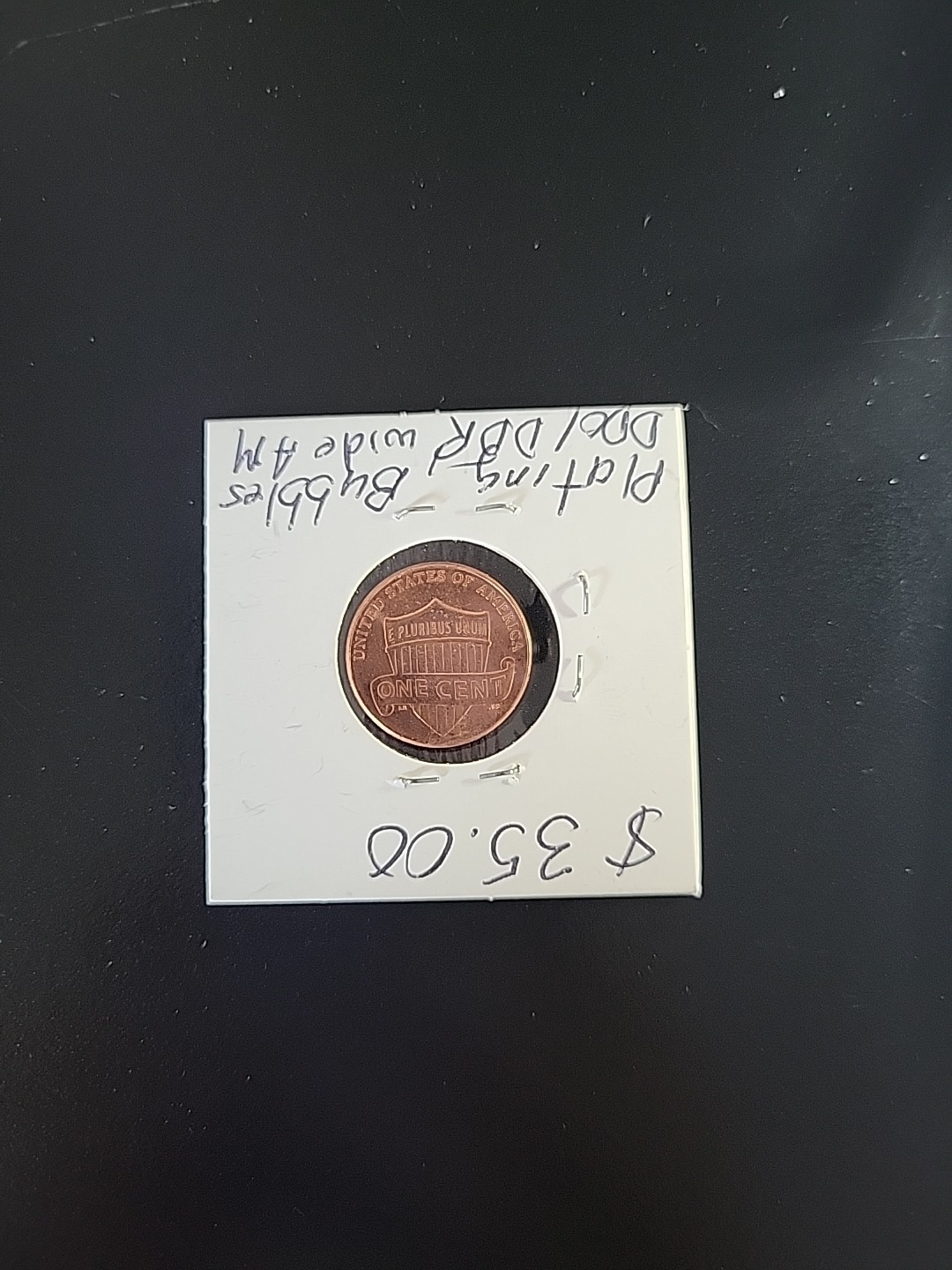 2017 P Lincoln Memorial Penny. Plating Errors, Bubbles,DDO, DDR Errors, Wide AM