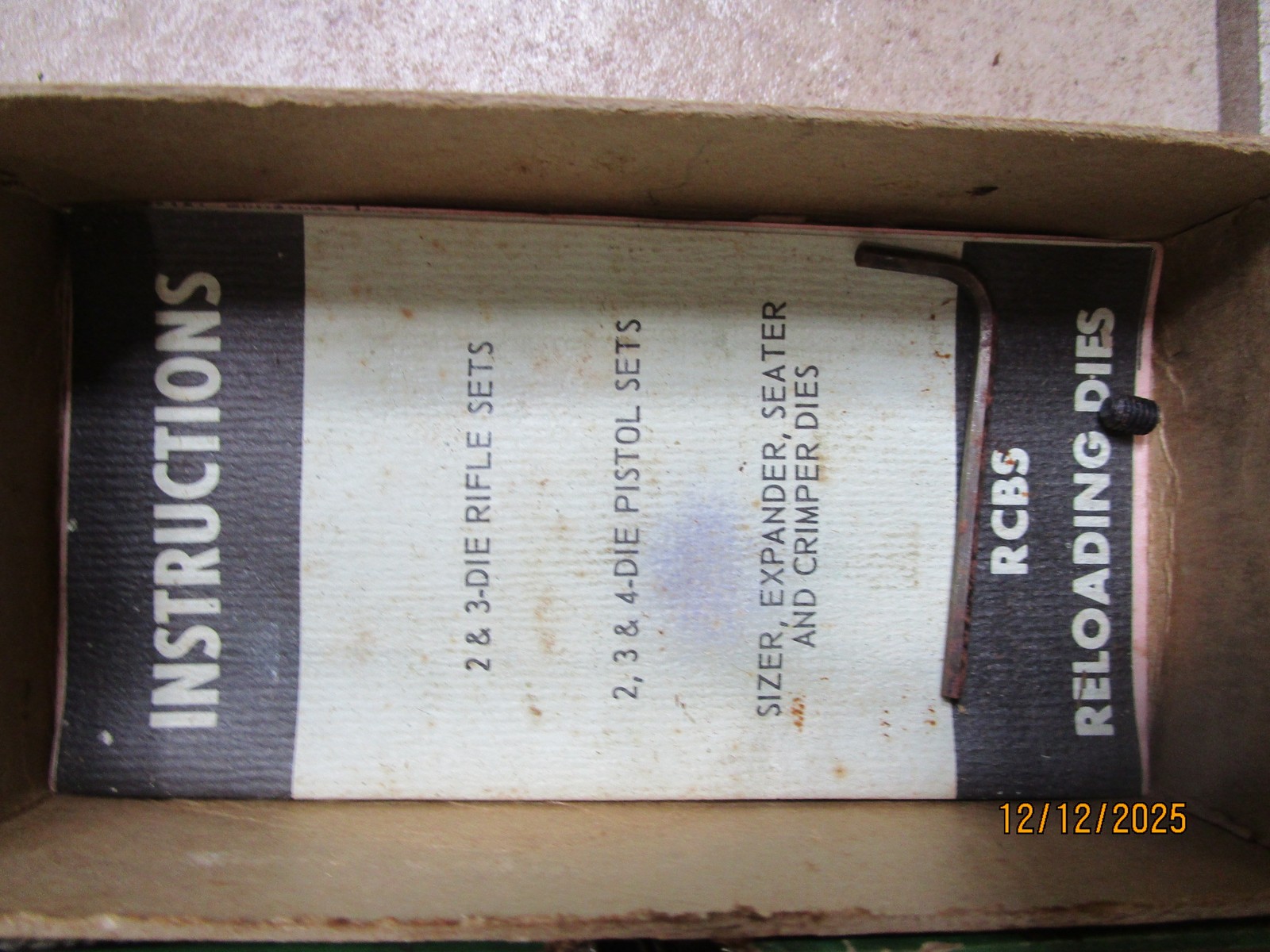 RCBS 3 Reloading Die Set .257 IMP