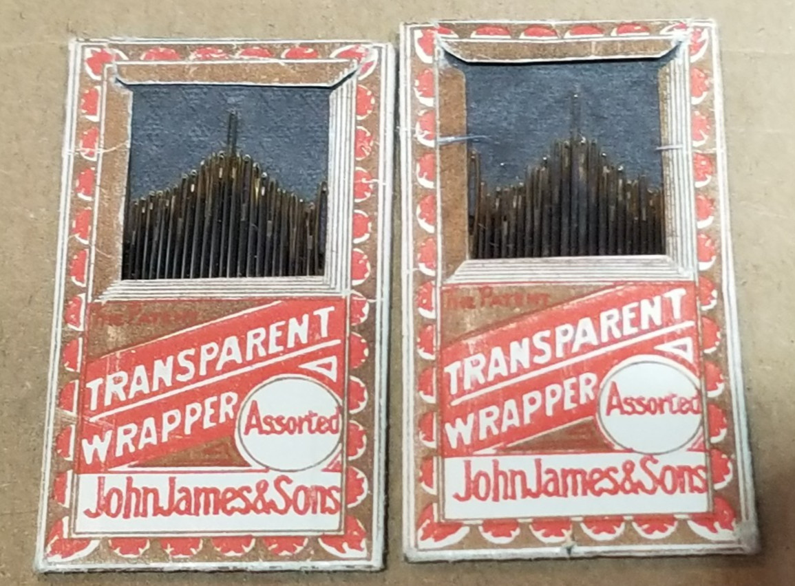 John James Gold' n Glide Big Eye Quilt Needles - Assorted Sizes