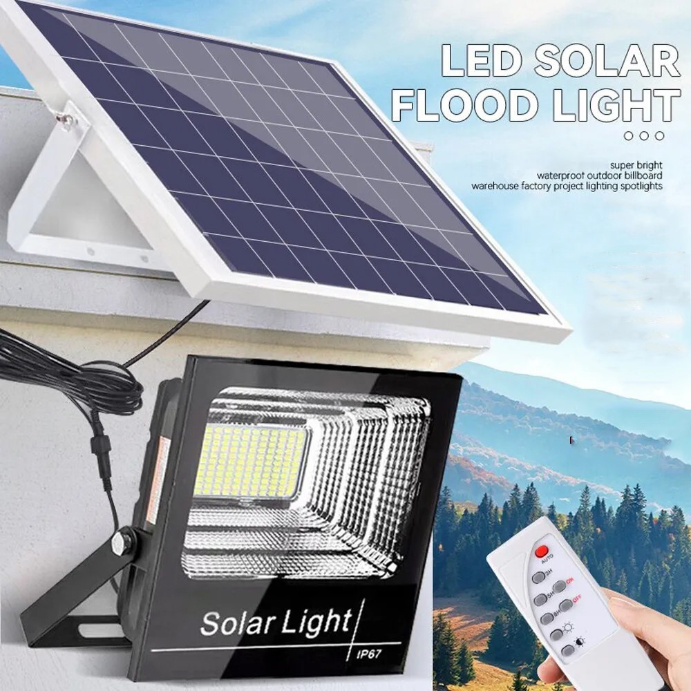 600W 9900000LM Lamparas Luz Solares Luces Para Exterior Patio Sensor De light