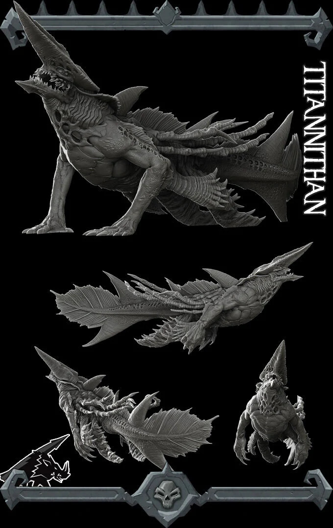 Titannithan - Rocket Pig Games Wargaming DnD D&D
