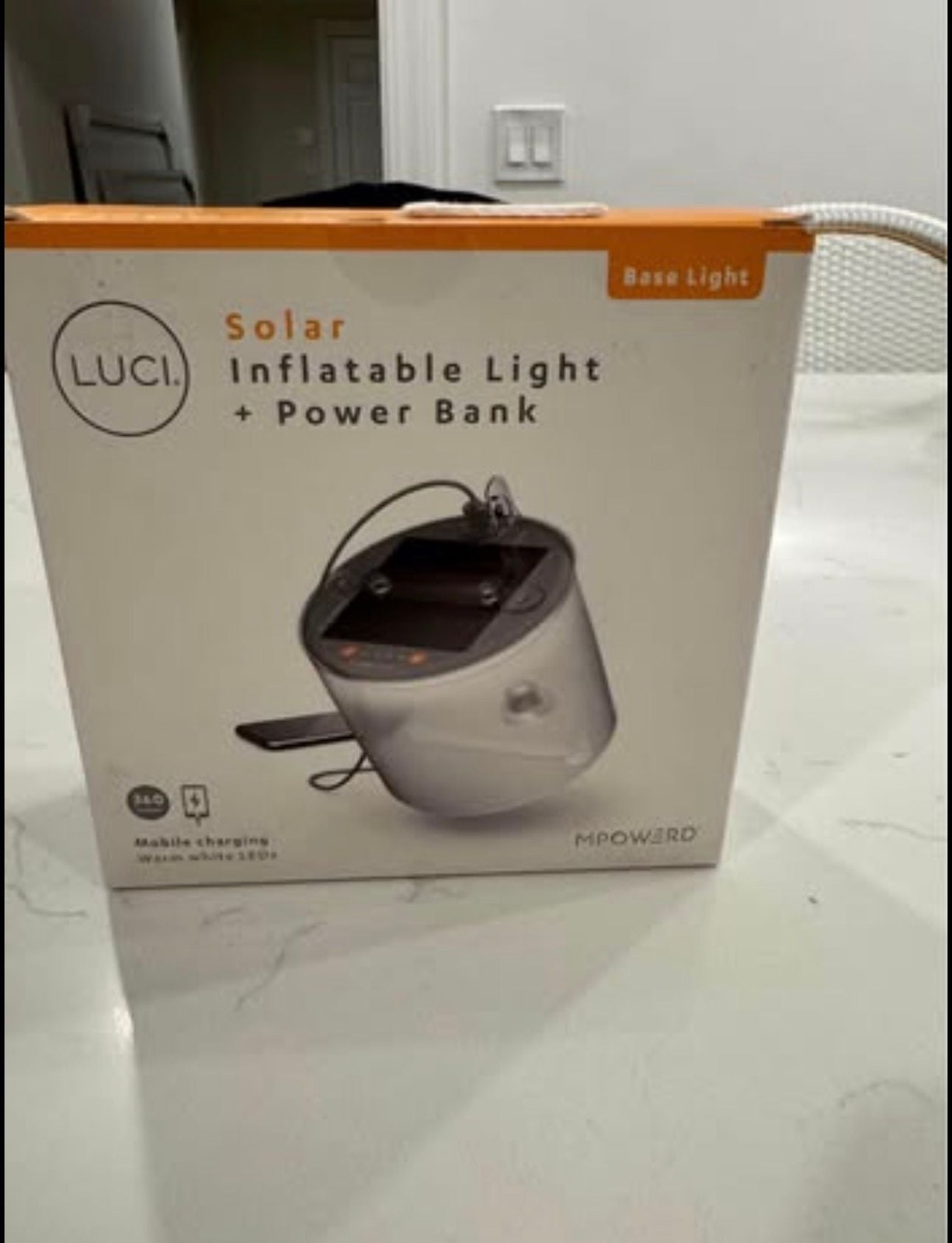 MPOWERD Luci Solar Inflatable Light + Power Bank