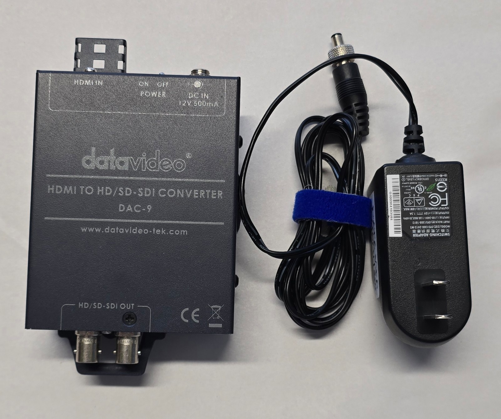 Datavideo DAC-9 HDMI to HD/SD-SDI Converter In Open Box