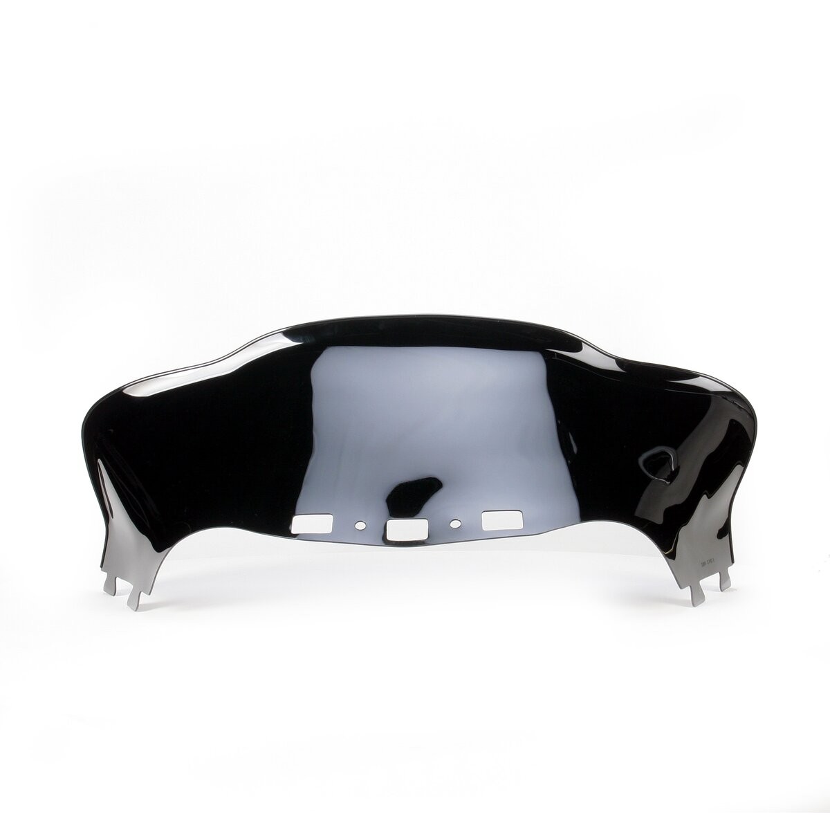 Sno-Stuff 12 1/2 in. Low-Cut Gloss Black Windshield - 479-477-50