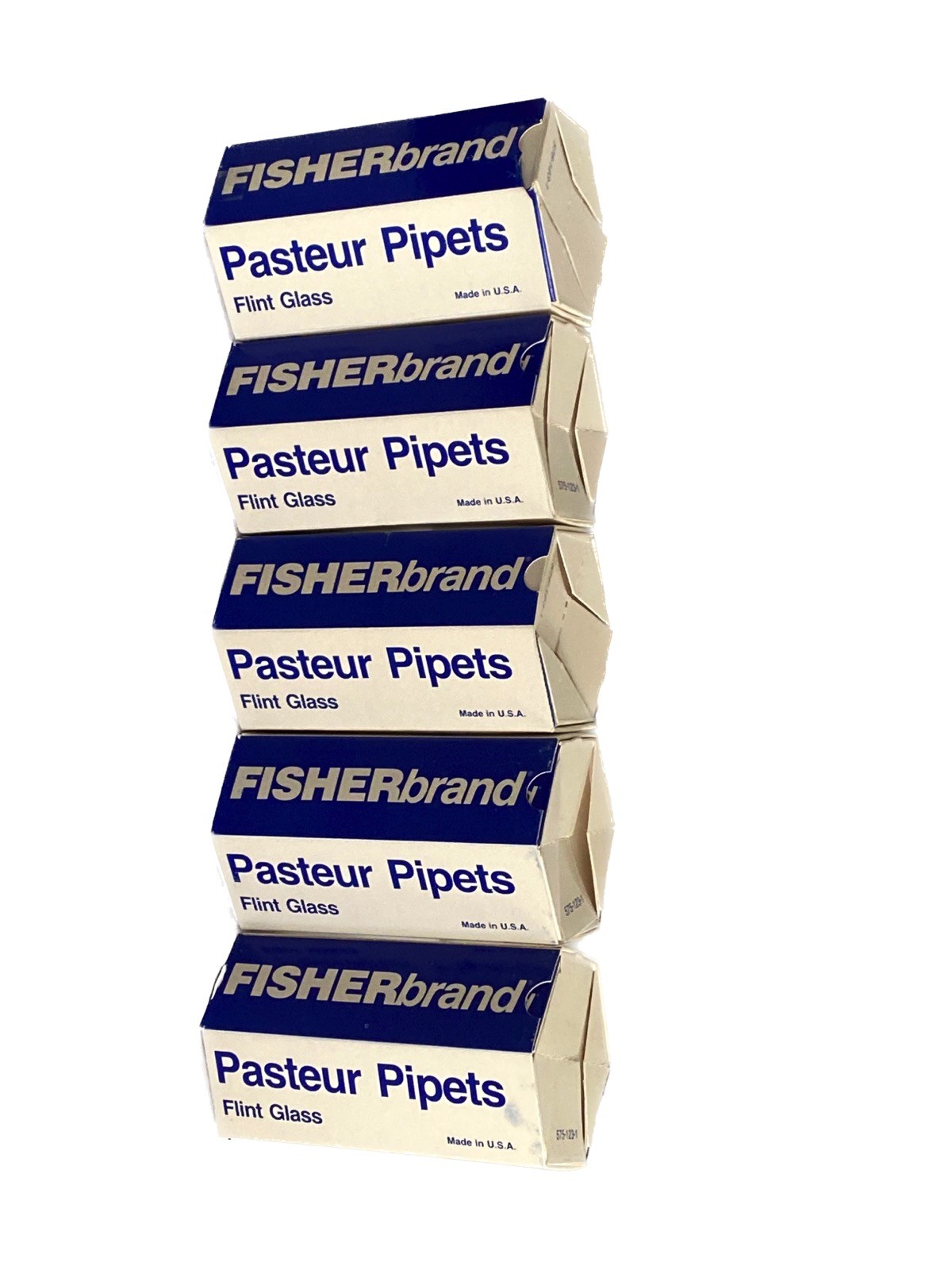 NOS (~620) FISHERBRAND Flint Glass 5-3/4” Disposable Pasteur Pipettes 13-678-7A