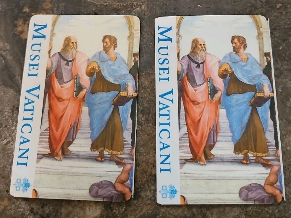 Musei Vaticani 2 Tickets 2017 Great Condition