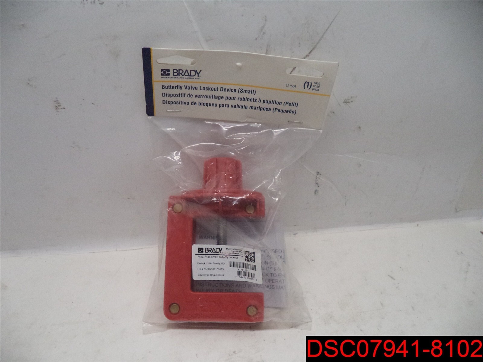 Brady 121504 Butterfly Lockout