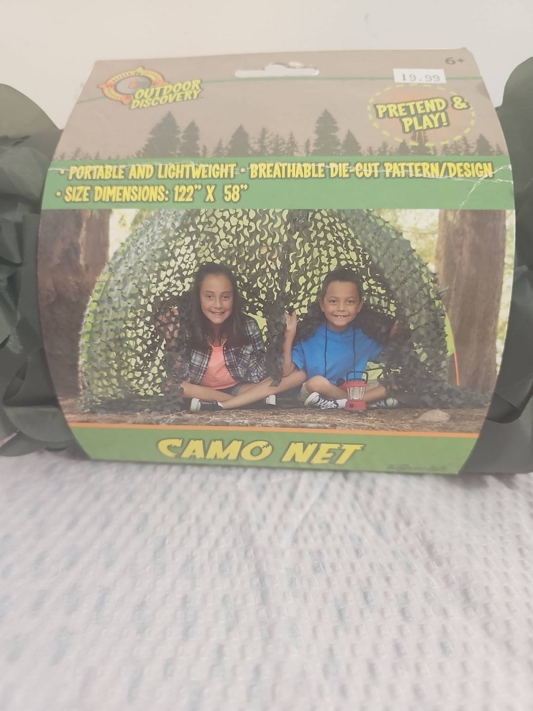 Outdoor Discovery Camo Net 122"x58"