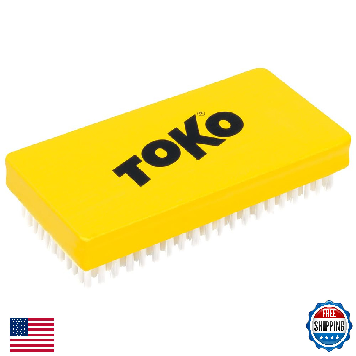TOKO Ski Snowboard Waxing Brush 12mm Nylon â Hot Wax & Prep
