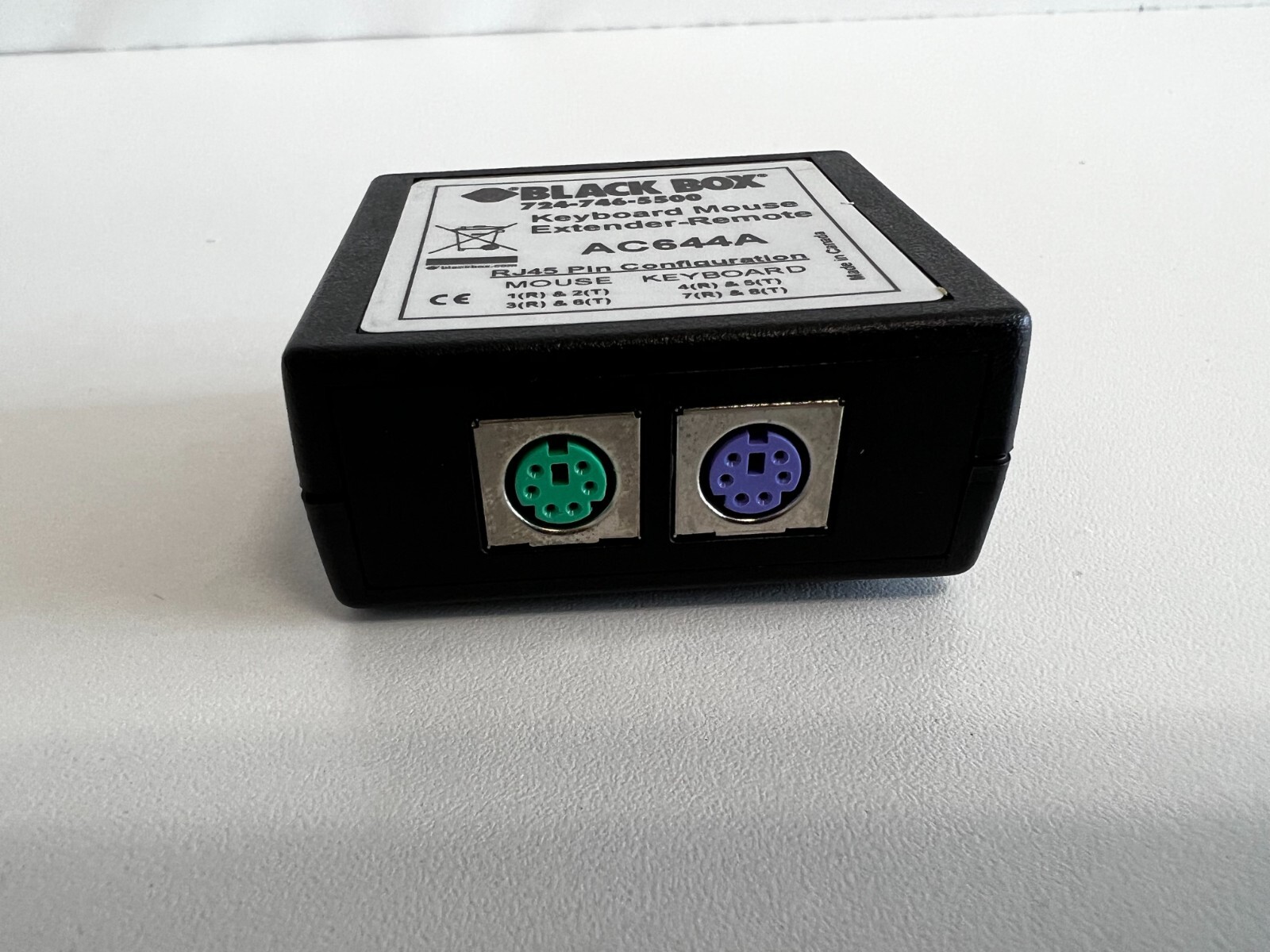 AA2: Black Box Keyboard Mouse EXTENDER AC644A