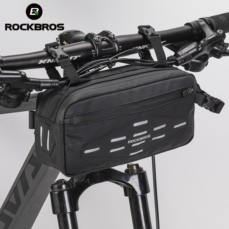 Bicycle Handlebar Bag Cycling Front Pack Bike Frame Tube Waterproof Accessories