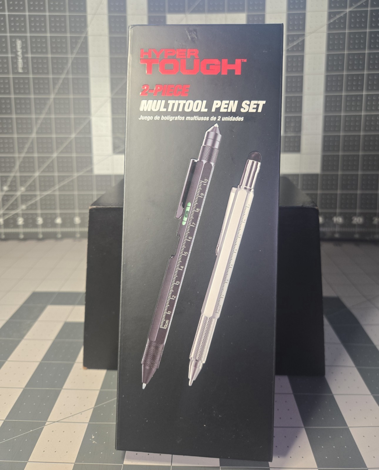 Hyper Tough 2-Piece Multi-Tool Pen Set Black NEW BOX