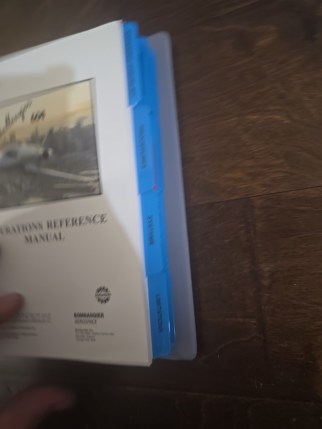 Challenger 604 Pilot Operations Reference Manual Bombardier Aerospace
